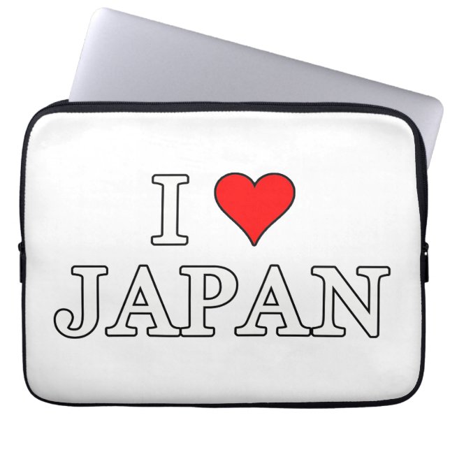Funda Para Portátil Amo Japón (Frente)
