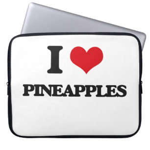 Funda Para Portátil Amo las piñas