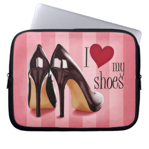 Funda Para Portátil Amo los zapatos