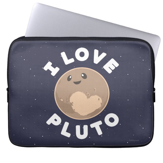 Funda Para Portátil Amo Plutón (Frente)