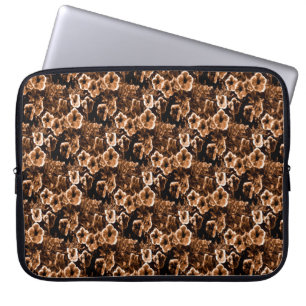Funda Para Portátil Amor de la Tierra Dorada...
