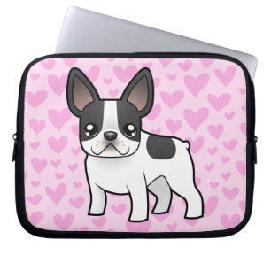 Funda Para Portátil Amor del bulldog francés