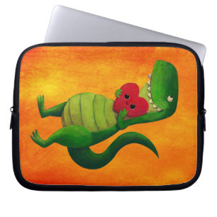 Funda Para Portátil Amor del dinosaurio de RAWR