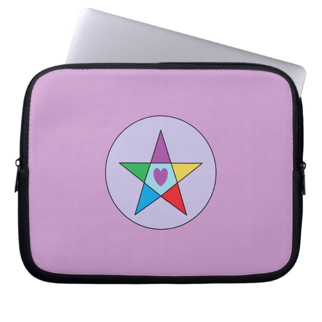 Funda Para Portátil Amor elemental (Frente)