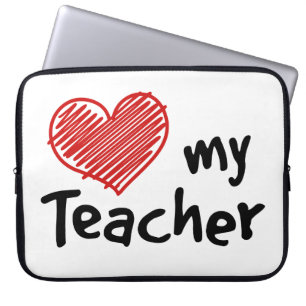 Funda Para Portátil Amor especial a mi profesor