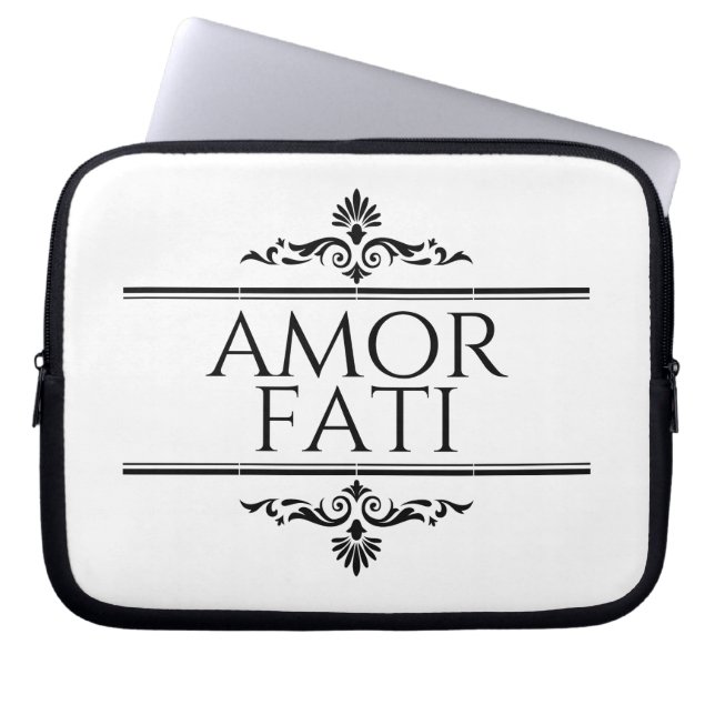 Funda Para Portátil Amor Fati (Frente)