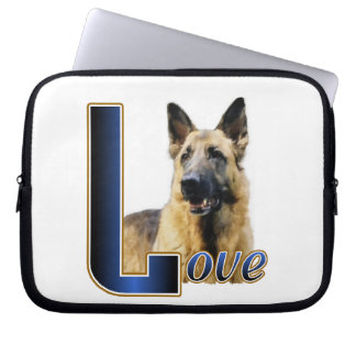 Funda Para Portátil Amor pastor alemán