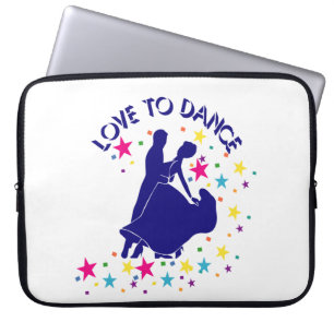 Funda Para Portátil Amor por la danza