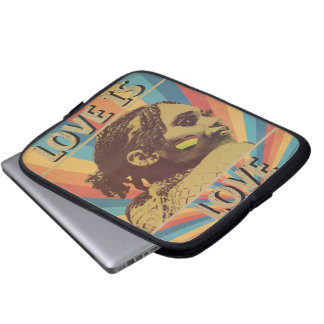Funda Para Portátil Amor Retro es Amor Orgullo LGBTQ+