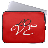 Amor Rojo Blanco Negro Color Caligrafía Escritura