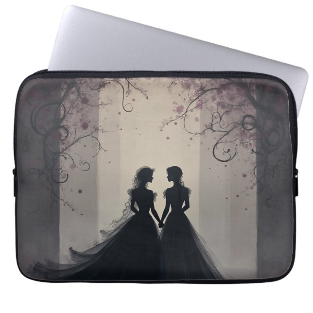 Funda Para Portátil Amor Siempre (Frente)