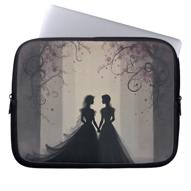 Funda Para Portátil Amor Siempre (Frente)
