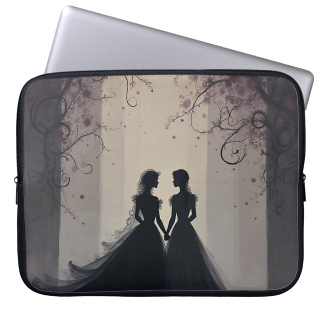Funda Para Portátil Amor Siempre (Frente)