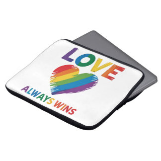 Funda Para Portátil Amor Siempre Gana LGBT