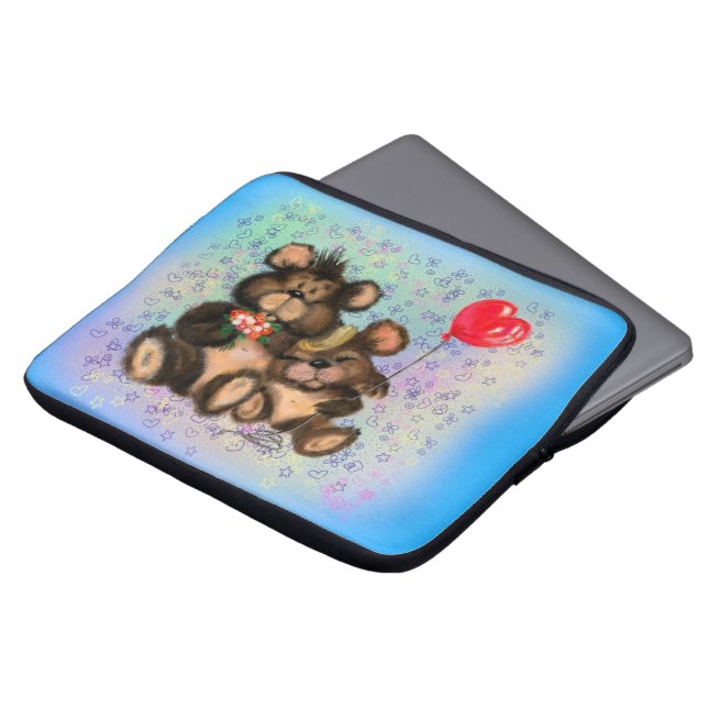 Funda Para Portátil Amor verdadero (Superior anverso)