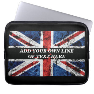 Funda Para Portátil Añadir el texto en el Cojín decorativo de la bande