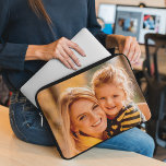 Funda Para Portátil Añadir su propia foto<br><div class="desc">Añada su propia foto foto foto personalizada Portátil Sleeve Funda Electronics Bag. Diseñe sus propias mangas para portátiles. Añadir una foto,  un diseño o un logotipo para su producto único. Simplemente haga clic en "Personalizar esta plantilla" para comenzar. Creado por Evco Holidays www.zazzle.com/store/evcoholidays</div>