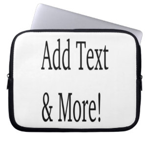 Funda Para Portátil ¡Añadir texto y más! Personalizar Su Propio Person