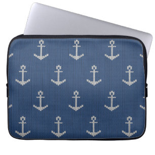 Funda Para Portátil Ancla de mar de punto