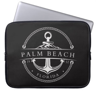 Funda Para Portátil Ancla Náutica Palm Beach Florida 1952