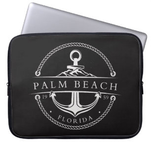Funda Para Portátil Ancla Náutica Palm Beach Florida 1959