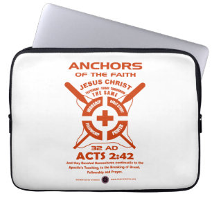Funda Para Portátil Anclas de la fe