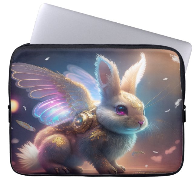 Funda Para Portátil Angel Bunny (Frente)