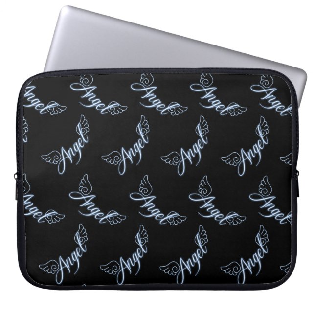 Funda Para Portátil Ángel de caída con alas (Frente)