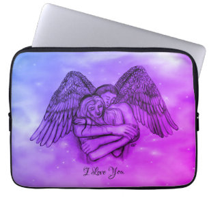 Funda Para Portátil Angel Eros en el amor, te amo