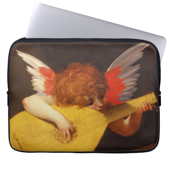 Funda Para Portátil Ángel musical (Frente)