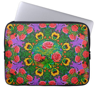 Funda Para Portátil Anillos rosa 4