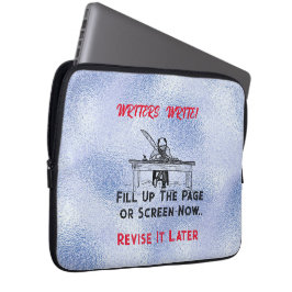 Funda Para Portátil Animación de "Escritores Escriben". Revisar más ta