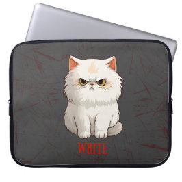 Funda Para Portátil Animación de gato gruñón
