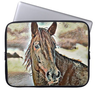 Funda Para Portátil animal inteligente-caballo 2