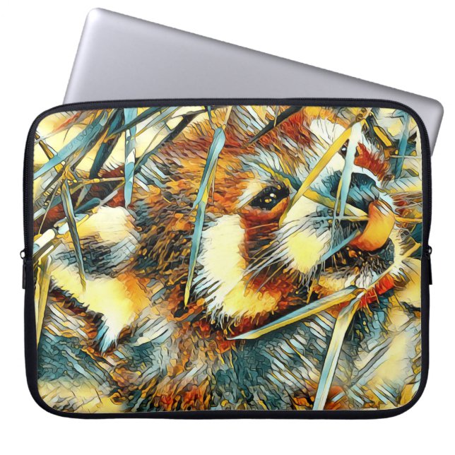 Funda Para Portátil AnimalArt_RedPanda_003 (Frente)