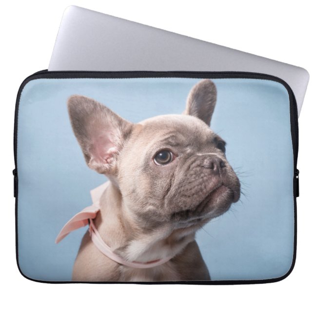 Funda Para Portátil Animales de bebé más afectados | Bulldog francés d (Frente)