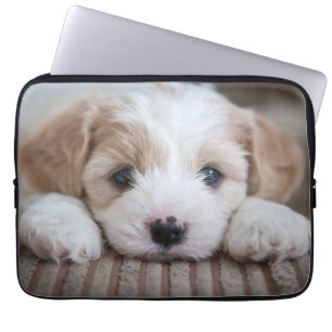 Funda Para Portátil Animales de bebé más afectados   Cavashon Puppy