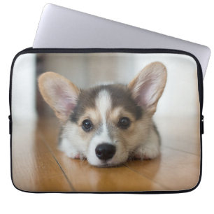 Funda Para Portátil Animales de bebé más afectados   Corgi Puppy