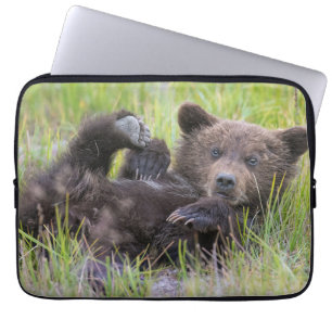 Funda Para Portátil Animales de bebé más afectados   Cubierta de oso m