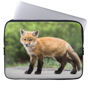 Funda Para Portátil Animales de bebé más afectados Cutey Fox