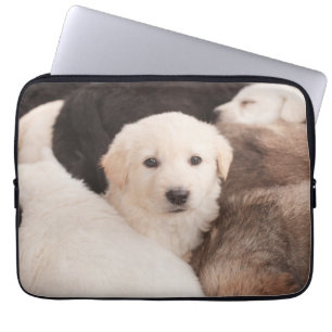 Funda Para Portátil Animales de bebé más afectados   Una pequeña píldo