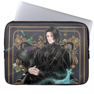 Funda Para Portátil Anime Profesor Severus Snape sentado
