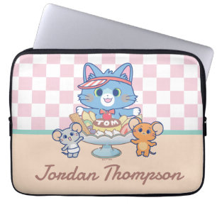 Funda Para Portátil Anime Tom, Jerry y la sala de postres Tuffy