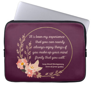 Funda Para Portátil Anne De Green Gables Cita I - Estilo Cuto