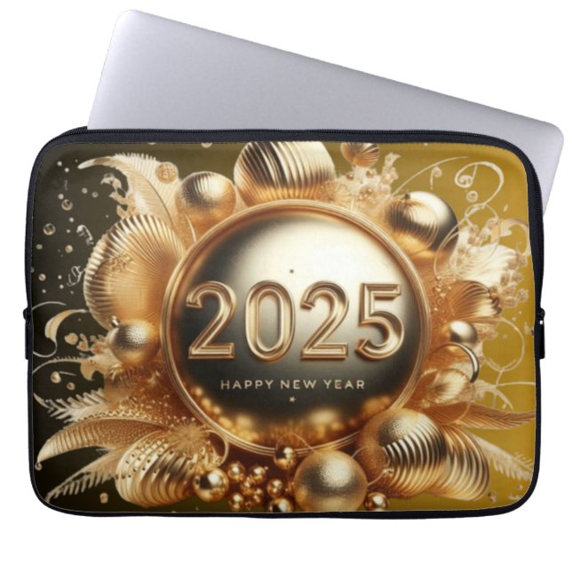 Funda Para Portátil año nuevo (Frente)