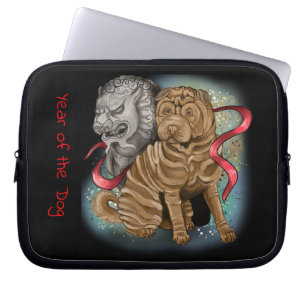 Funda Para Portátil Año zodiaco chino del perro
