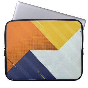 Funda Para Portátil Antecedentes abstractos. Grunge textura. Geo trian