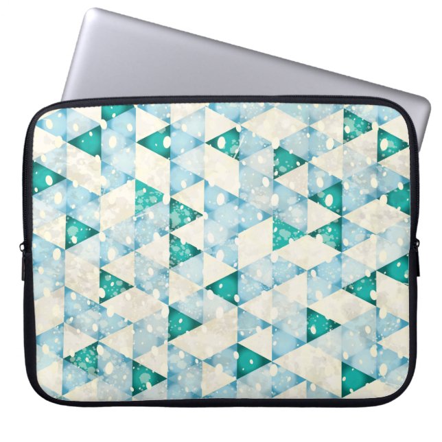 Funda Para Portátil Antecedentes retro abstractos (Frente)