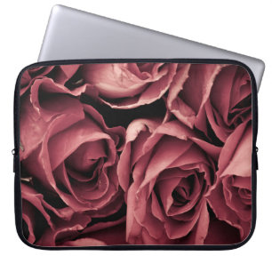 Funda Para Portátil Antecedentes románticos de Rosa vintage