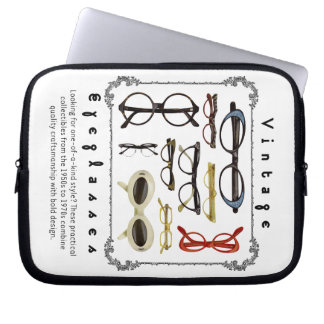 Funda Para Portátil Anteojos Vintage 01